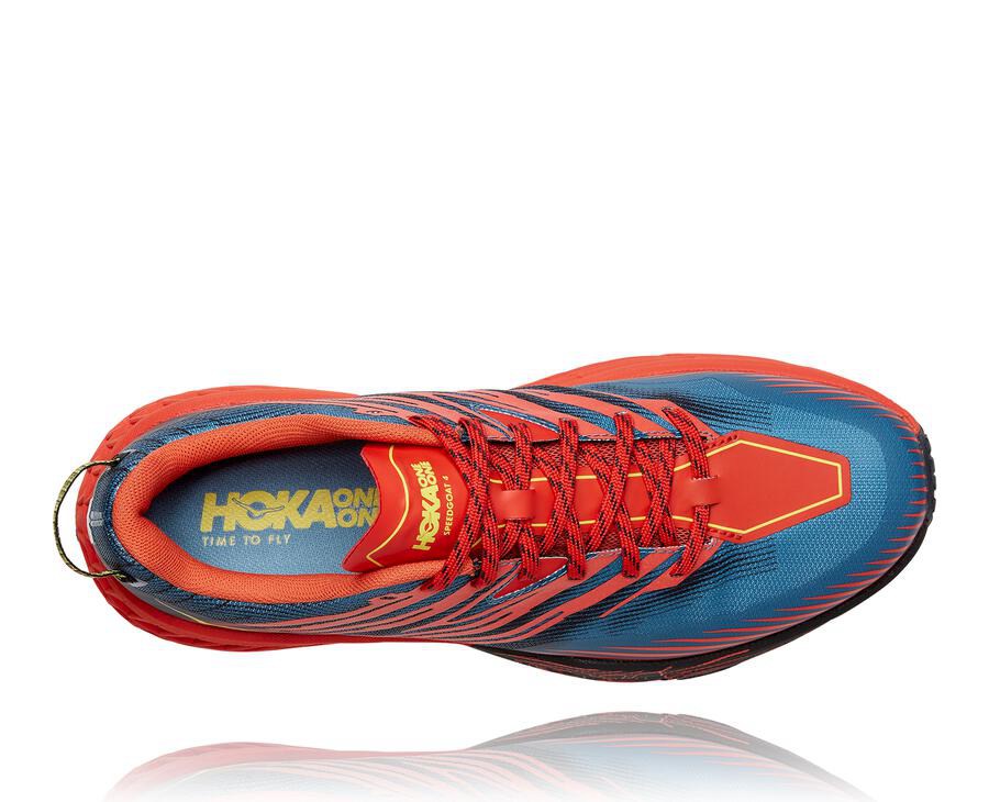 Zapatillas Trail Hoka One One Hombre - Speedgoat 4 - Rojas - BUQ754903